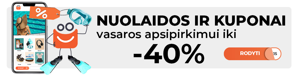 Vasaros išpardavimai Kuplio