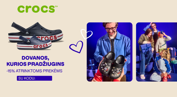 Crocs nuolaidos kodas