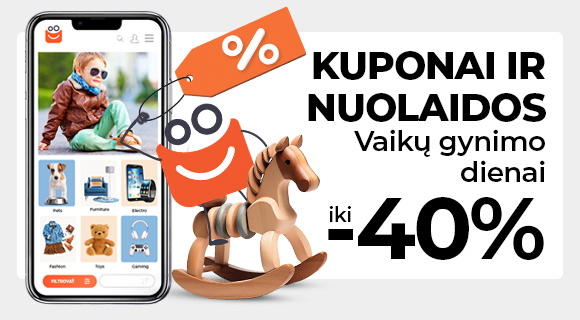 Vaikų gynimo dienos nuolaidos