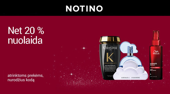 Notino nuolaidos kodas