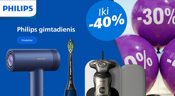 Philips nuolaidos