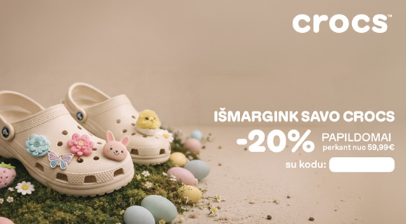 Crocs nuolaidos kodas