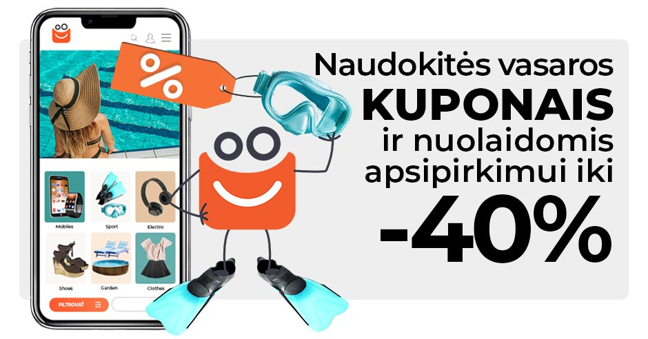 Pasitikite vasarą su nuostabiais pirkiniais: nepralenkiami pasiūlymai