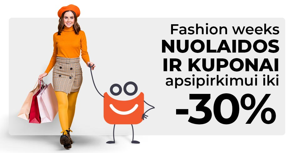 Rudens Fashion Weeks: metas apsipirkti pigiau