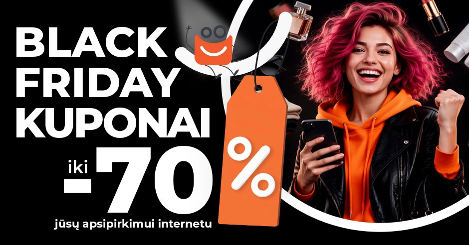 Black Friday jau čia: atrinkome geriausių nuolaidų ir akcijų pat…