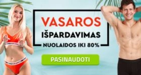 Nedeto Vasaros išpardavimas iki - 80% apatiniam trikotažui iš Nedeto