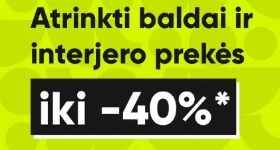 Pigu.lt Pigu.lt pirktynės - iki - 40% nuolaidos baldams ir interjero prekėms