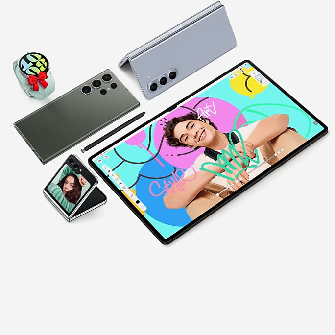 Samsung išmanieji telefonai ir planšetės
