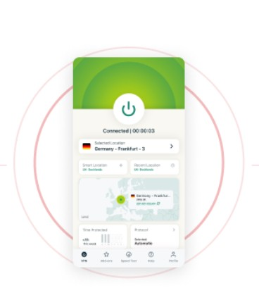 Programos vaizdas telefone