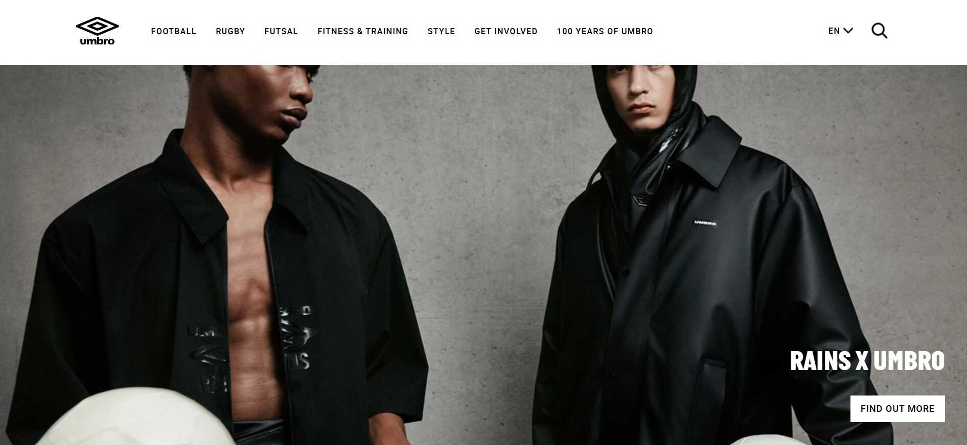 Sporto prekių parduotuvės svetainė