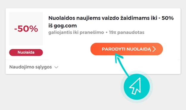 Kaip panaudoti gog nuolaidas