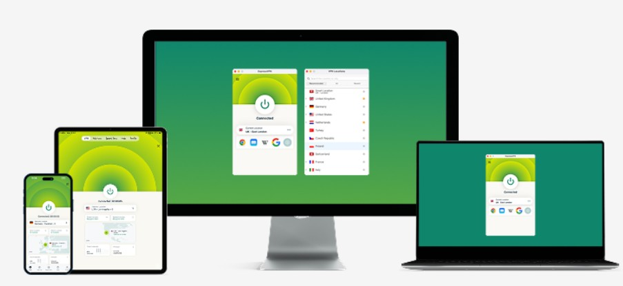Išmanieji įrenginiai su VPN programine įranga