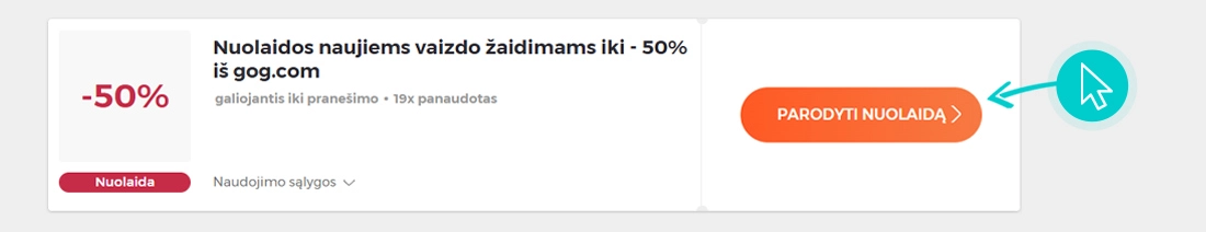 Kaip panaudoti gog nuolaidas